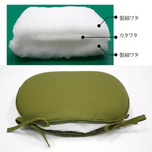 百貨店超えた 帆布クッション 紐付き 椅子用 ...の詳細画像5