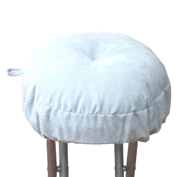 クッション 椅子 丸 スツール クッション カバー 丸型34cm カバー 椅子用クッション 丸パッド...