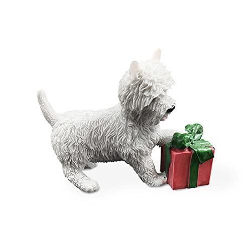 JJM ウエスト・ハイランド・ホワイト・テリア 犬 ギフト 動物 リアル オリジナル 塗装済 おもち...