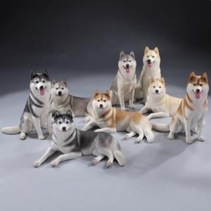 Mr.Z&JXK 1/6サイズ シベリアン・ハスキー2.0 犬 動物 シベリア リアル フィギュア 樹脂 プラモデル プレミアム 模型 オリジナル プレゼント 置物