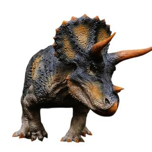 REBOR 1/35 サイズ トリケラトプス Triceratops 恐竜 植物食 フィギュア プラモデル おもちゃ プレゼント プレミアム 32cm オリジナル 置物｜hirosyou