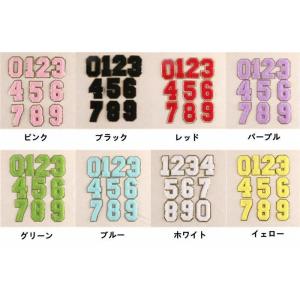 数字 0123456789 アイロン ワッペン...の詳細画像2