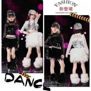 韓国 舞台服 キッズ ダンス 衣装 演出服 K...の詳細画像5