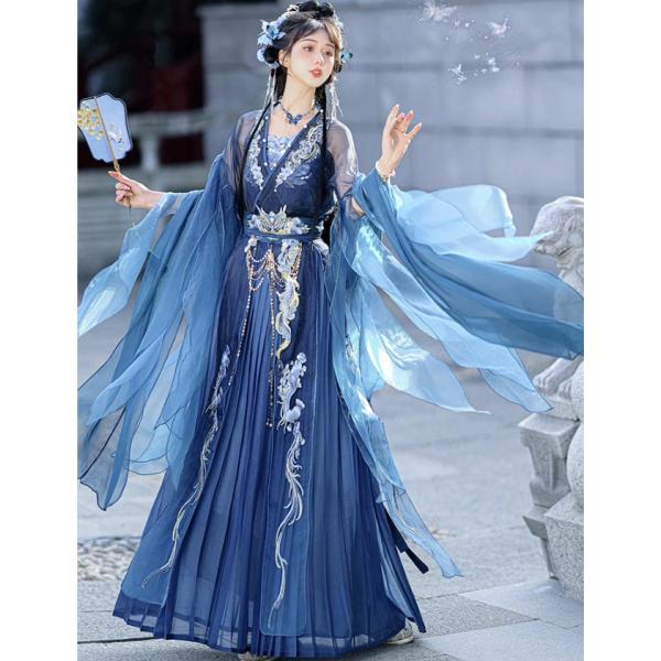 漢服 コスプレ衣装 女性 広袖の羽織カバー単品購入可能 レディース 中国古代服装 皇后 貴妃 お姫様...