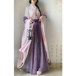 漢服 セット 華やか チャイナ服 ピンク パー...の詳細画像3