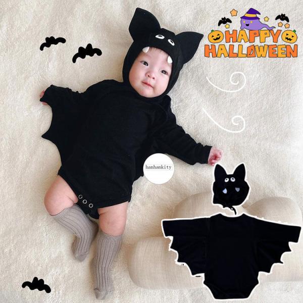 ハロウィン 1歳 2歳 小悪魔 コウモリ ハロウィン ベビー ハロウィン 仮装 ハロウィン コスプレ...