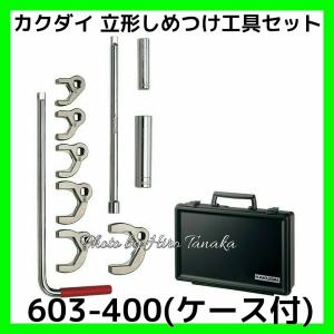 カクダイ（KAKUDAI） 立形金具しめつけ工具セット ケース入 603-400