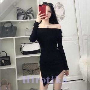 オフショルダー ニットワンピの商品一覧 通販 Yahoo ショッピング