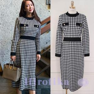 千鳥格子 ワンピース ワンピース の商品一覧 ワンピース チュニック ファッション 通販 Yahoo ショッピング