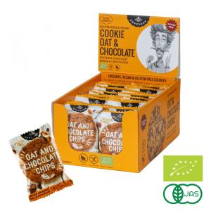 Generous（ジェネラス）有機グルテンフリークッキー オーツ麦・チョコチップ 1枚/20枚 クッキー ビスケット ベルギー