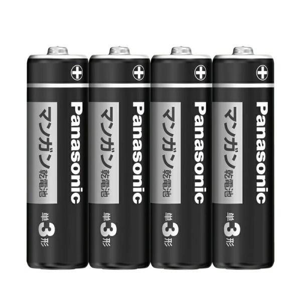 マンガン乾電池 単3形 4本入 Panasonic R6PRJ/4S 水銀ゼロ使用