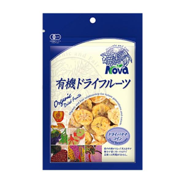 有機ドライバナナコイン 70g  NOVA(ノヴァ)