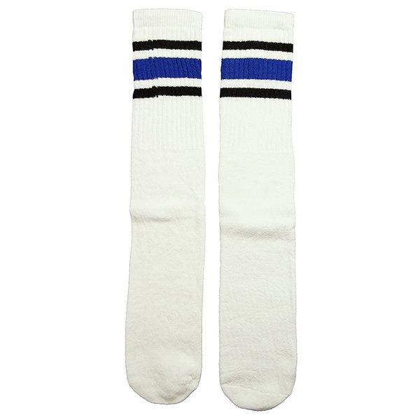 SkaterSocks (スケーターソックス) ロングソックス 靴下 Knee high White...