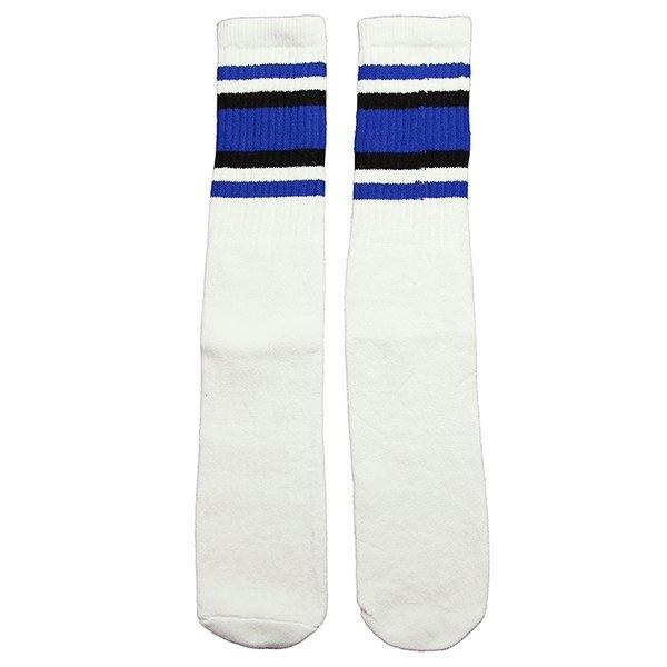 SkaterSocks (スケーターソックス) ロングソックス 靴下 Knee high White...