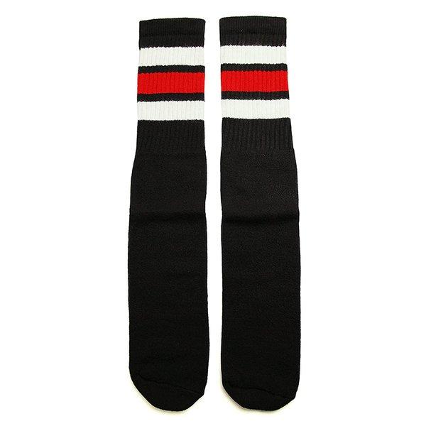 SkaterSocks (スケーターソックス) ロングソックス 靴下 Knee high Black...