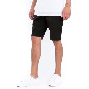 Dickies (ディッキーズ) US 無地 ショーツ 短パン ショートパンツ  Flex 11" Slim Fit Work Short Black メンズ カジュアル ストリート スケボー SKATE SK8 PUNK｜his-hero-is-black