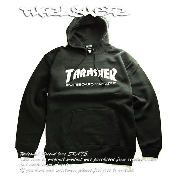 Thrasher (スラッシャー) JP パーカー プルオーバー Mag Logo Hooded S...
