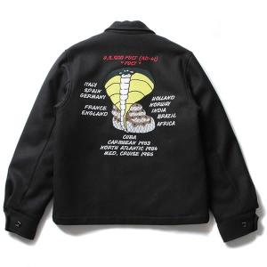 FUCT SSDD (ファクト) ツアージャケット スーベニアジャケット U.S.SDD TOUR JACKET BLACK｜his-hero-is-black