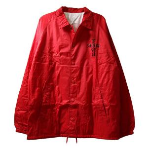 Dogtown Skateboards (ドッグタウン) コーチジャケット Windbreaker Cross Logo Red スケボー SKATE SK8 スケートボード PUNK｜his-hero-is-black