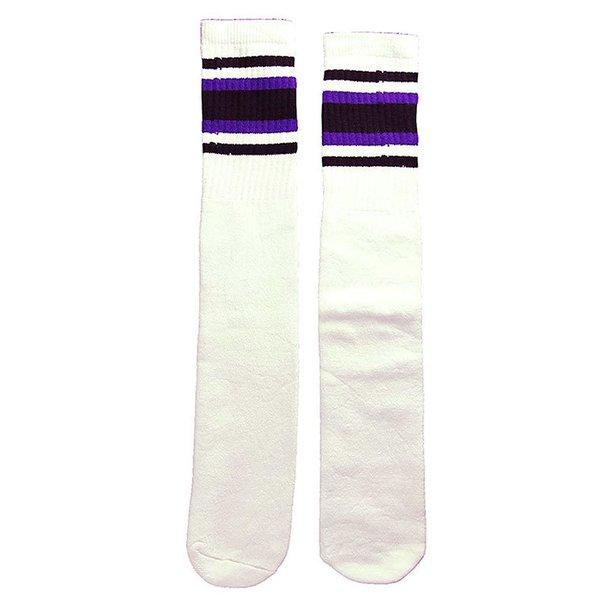 SkaterSocks (スケーターソックス) ロングソックス 靴下 Knee high White...