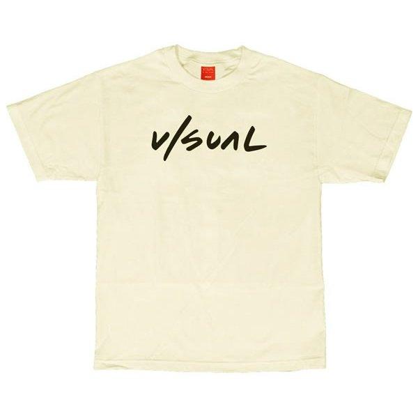 V/SUAL (ビジュアル) Tシャツ VISUAL Flow Tee Cream 写真家 Van ...