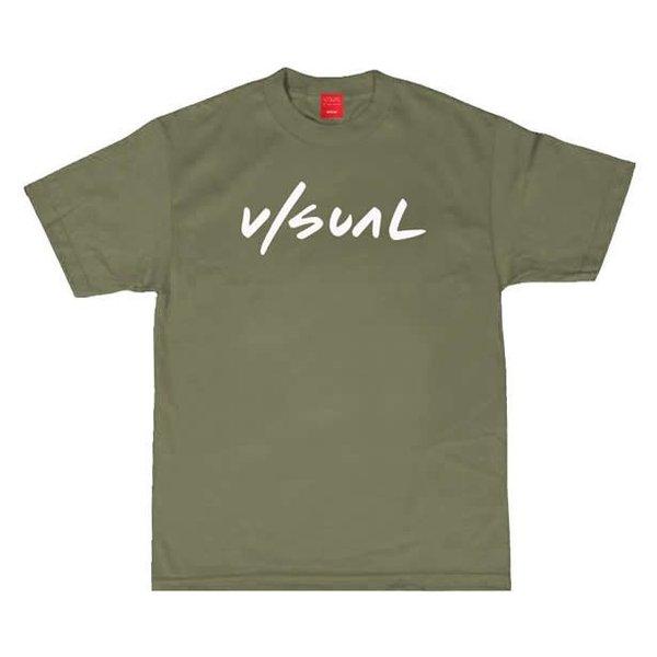 V/SUAL (ビジュアル) Tシャツ VISUAL Flow Tee Military 写真家 V...