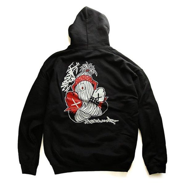 NINJA X (ニンジャエックス) パーカー プルオーバー Straight Edge Pullo...