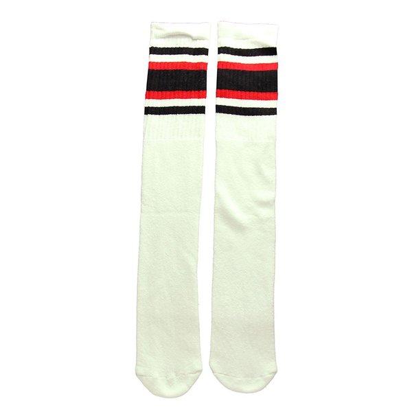 SkaterSocks (スケーターソックス) ロングソックス 靴下 Knee high White...