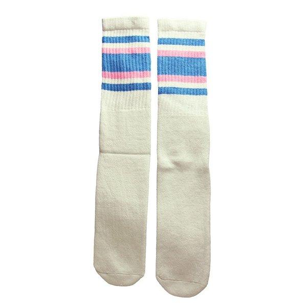 SkaterSocks (スケーターソックス) ロングソックス Knee high White tu...