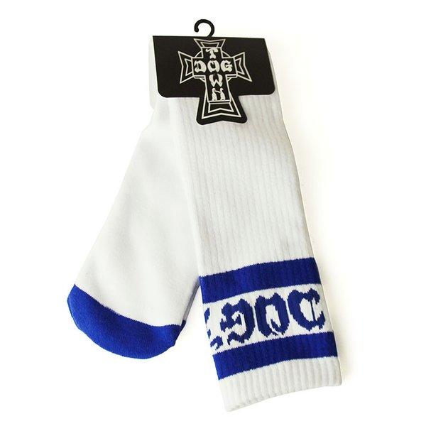 Dogtown (ドッグタウン) ハイソックス 靴下 Striped Tube Socks Whit...