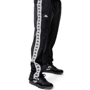 Kappa(カッパ)ジャージ ロングパンツ 222 Banda Astoriazz Track Pants Black/Grey スケボー SK8 スケートボード HARD CORE PUNK HIPHOP｜his-hero-is-black