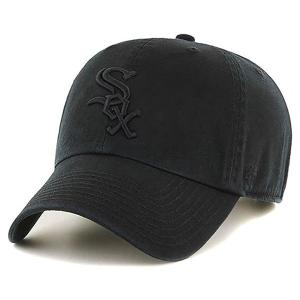 ’47 (フォーティセブン) FORTYSEVEN キャップ ホワイトソックス White sox Home ’47 CLEAN UP Black×Black ベースボール メジャーリーグ