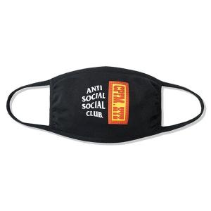 AntiSocialSocialClub (アンチソーシャルソーシャルクラブ) マスク 布マスク フェイスマスク CPFM x ASSC Mask Black
