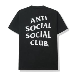 AntiSocialSocialClub (アンチソーシャルソーシャルクラブ) Tシャツ Mind Games Black Tee (Anti Social Social Club)｜his-hero-is-black