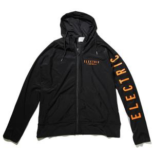 ELECTRIC (エレクトリック) ラッシュガード ZIP RUSH GUARD BLACK x ORANGE｜his-hero-is-black