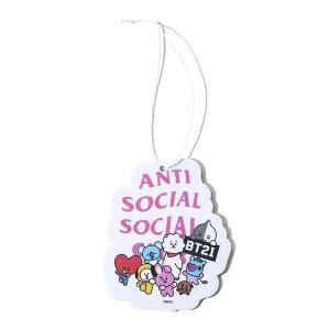 AntiSocialSocialClub (アンチソーシャルソーシャルクラブ) エアフレッシュナー BT21 | ASSC Black Ice Air Freshner (Squash Scent)