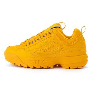 FILA (フィラ) レディース スニーカー シューズ DISRUPTOR II PREMIUM GOLD FUSION ディスラプター 2 プレミアム 5XM01807 700｜his-hero-is-black