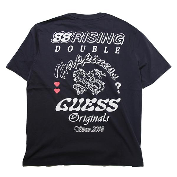 GUESS × 88RISING (ゲス) Tシャツ MEN&apos;S DOUBLE HAPPINESS ...