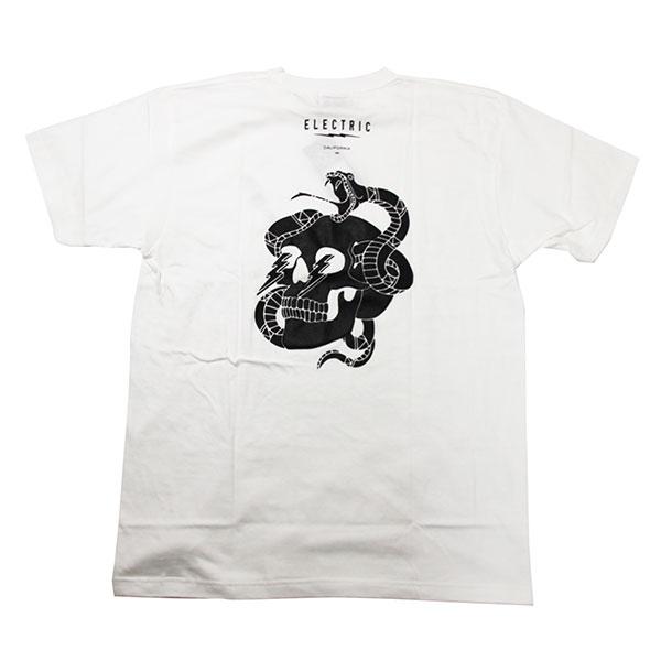 ELECTRIC (エレクトリック) Tシャツ SLITHER S/S TEE WHITE (E23...