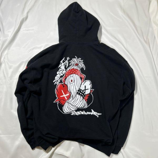 NINJA X オリジナルパーカー 黒 XL