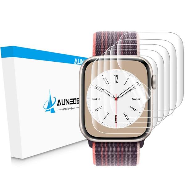 AUNEOS Apple Watch 45mm・44mm フィルム Series 9・8・7・6・5...