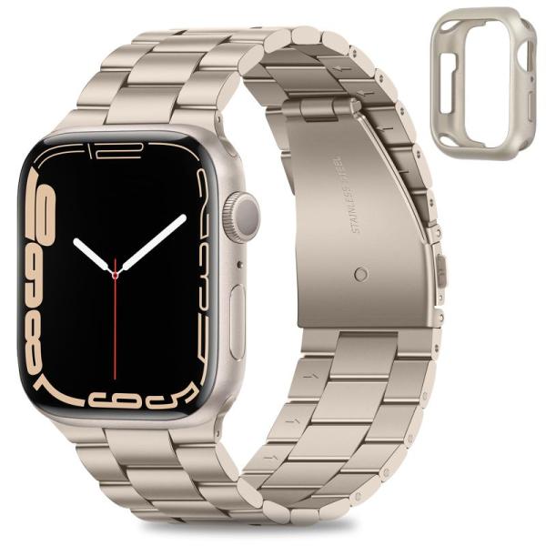 HITZEE 2023新型 Band コンパチブル Apple Watch バンド 45mm 44m...