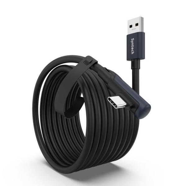 Syntech Link 対応用 ケーブル 5メートル、USB Type C ケーブルに対応でき、M...