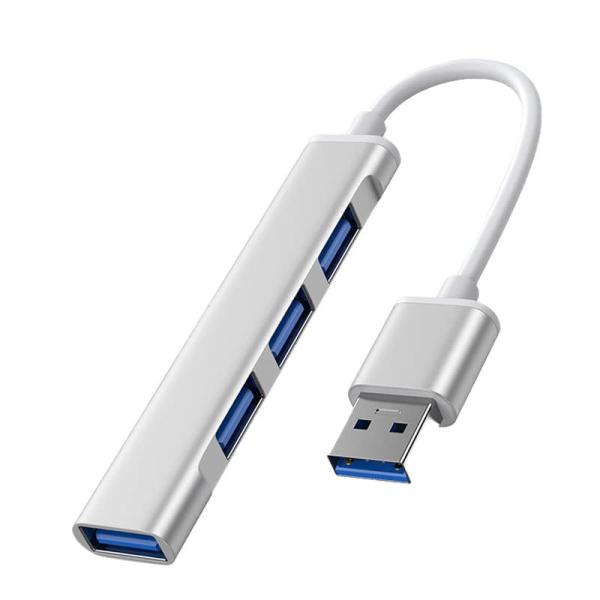 USBハブ USB3.0 バスパワー 4ポート ウルトラスリム 軽量 コンパクト USB ハブ Wi...