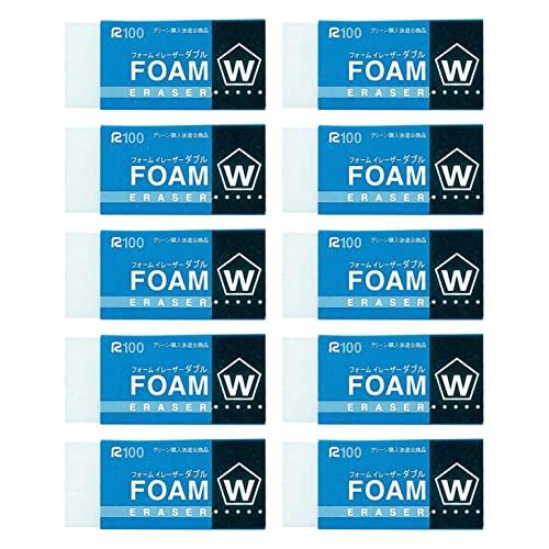 サクラクレパス 消しゴム フォームイレーザーダブル60 10個 RFW-60(10)