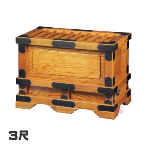 賽銭箱 欅製 木製 日本製 中型 1尺2寸（約36cm）寺院 神社 町内会 商店