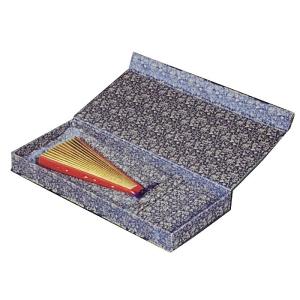 仏壇屋 滝田商店 箱型中啓入れ 鉄地柄 縦34.5cm×横16cm（中啓 ケース