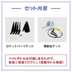 ペットボトルロケット組み立てキット(自由研究、...の詳細画像3