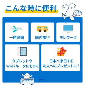 お得な2枚セット!【プリペイドSIM】ドコモ3...の詳細画像5