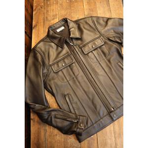 カドヤ (KADOYA) 【LEATHER COACH JACKET】レザーコーチ カドヤ (KADOYA) 【LEATHER COACH JACKET】レザーコーチ